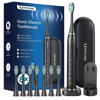 مسواک برقی فیلیان مدل H15 به همراه سری یدک بسته 7 عددی 102635083