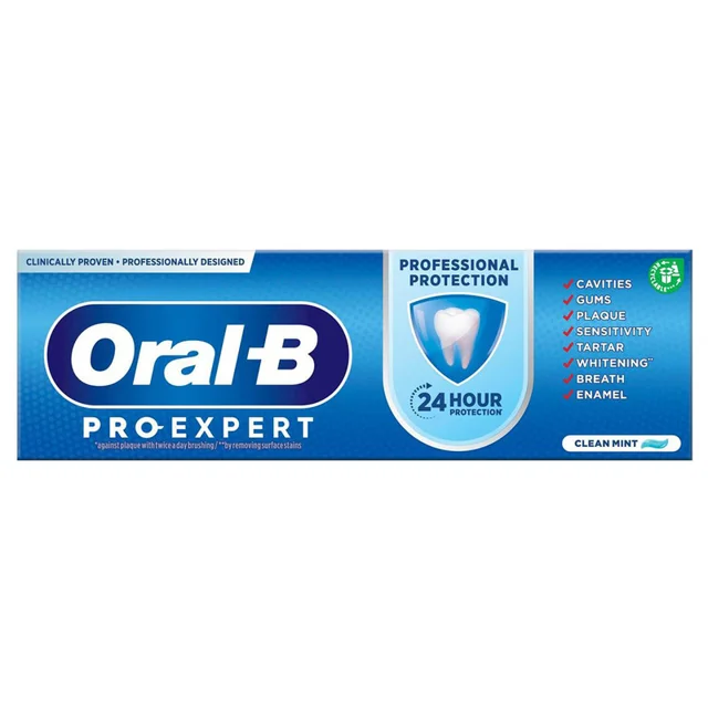 خمیر دندان اورال-بی مدل PRO-EXPERT مدل PROFESSIONAL PROTECTION حجم 75 میلی لیتر 101626763