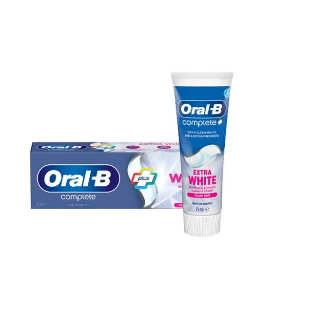 خمیر دندان اورال-بی مدل plus extra white new حجم 75 میلی لیتر 101626837