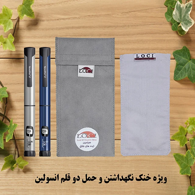 کیف خنک نگهدارنده انسولین لوک آی مدل 2 قلم 101563241