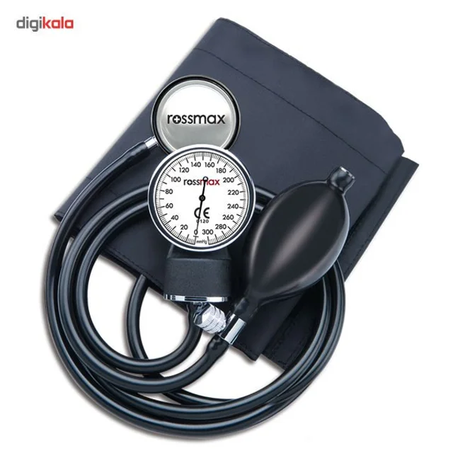 فشارسنج عقربه‌ای بازویی رزمکس مدل GB102 با کالیبراسیون مادام‌العمر، کاف بدون لاتکس سایز 22 101563463