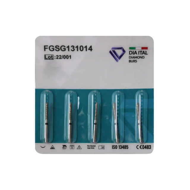 فرز الماسی دیا ایتالیا مدل Cylinder Pointed-L 131 سایز 014 بسته 5 عددی 101541876