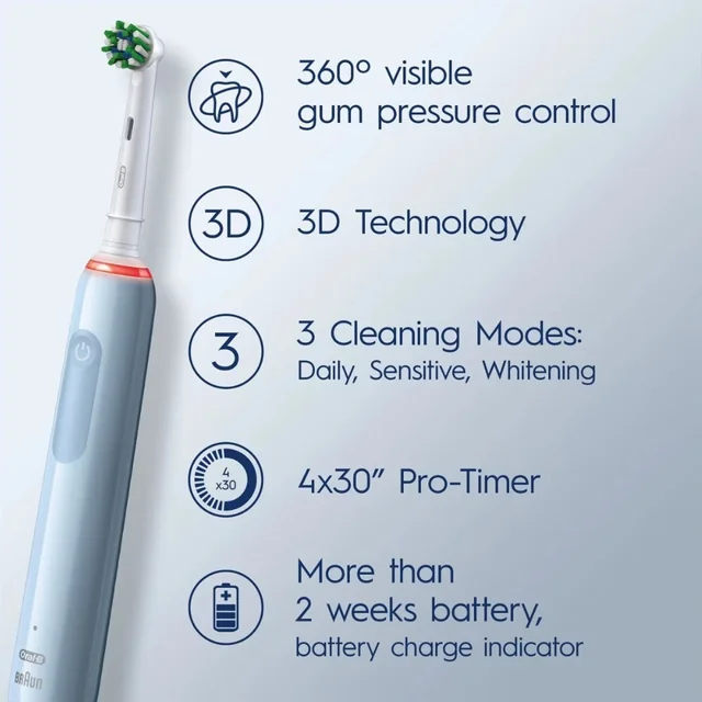 مسواک برقی اورال-بی مدل Pro Series 3 به همراه 2 عدد سری یدک 102634954
