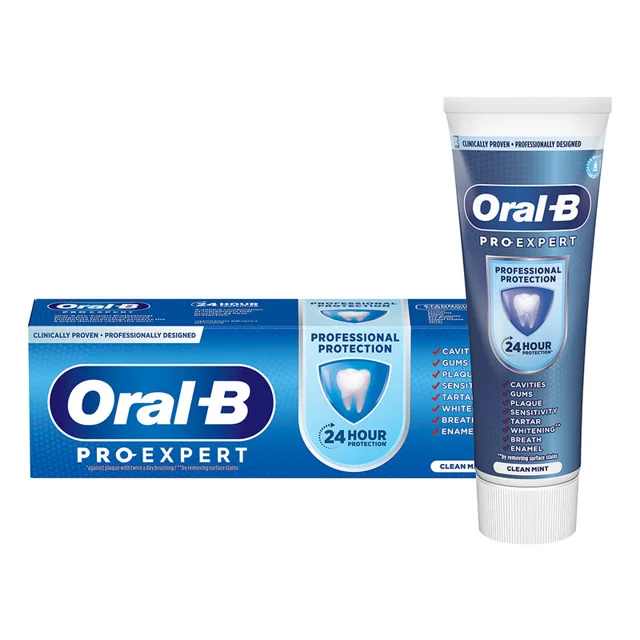 خمیر دندان اورال-بی مدل PRO-EXPERT مدل PROFESSIONAL PROTECTION حجم 75 میلی لیتر 101626760