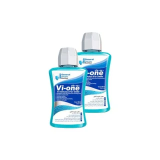 دهان شویه وی وان مدل General Cool Mint حجم 330 میلی لیتر مجموعه 2 عددی 101736696