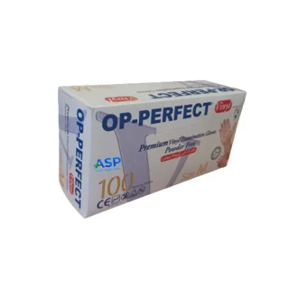 دستکش وینیل اپی‌پرفکت مدل پریمیوم سایز مدیوم بسته 100 عددی 101533307