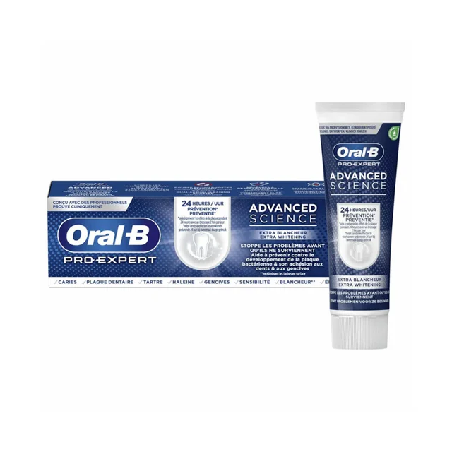خمیر دندان اورال بی مدل Extra Whitening حجم 75 میلی لیتر 101626819