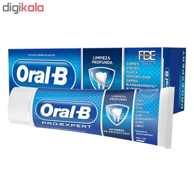 خمیر دندان اورال-بی سری Pro-Expert مدل Deep Clean حجم 75 میلی لیتر 101626825