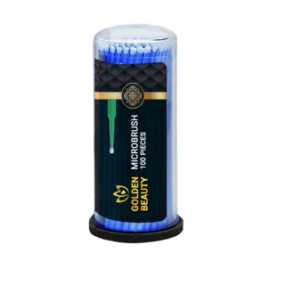 برس دندانپرشکی گلدن بیوتی مدل M بسته 100 عددی 101523395