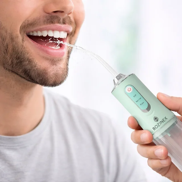 دستگاه شست‌وشوی دهان و دندان شارژی روزینکس مدل WHITE TEETH 101523228