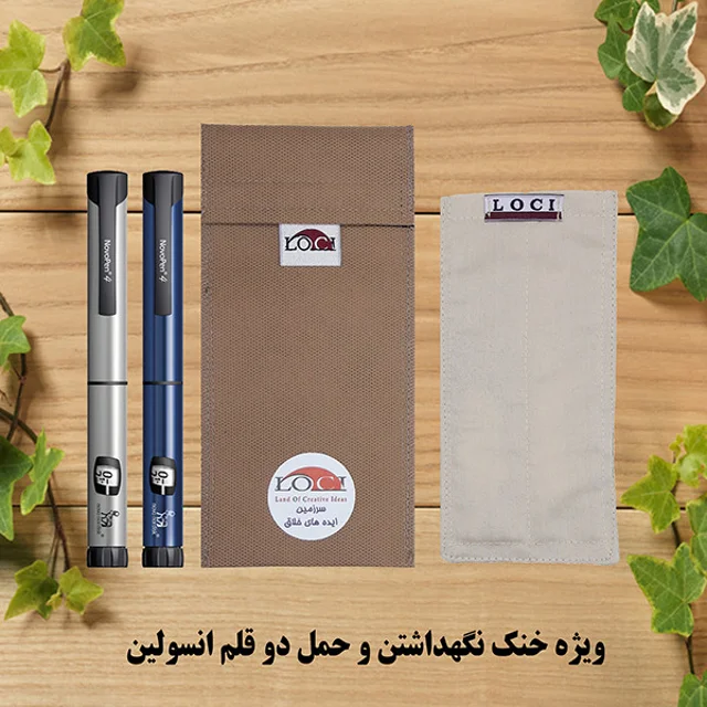کیف خنک نگهدارنده انسولین لوک آی مدل 2 قلم 101563240