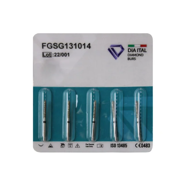 فرز الماسی دیا ایتالیا مدل Cylinder Pointed-L 131 سایز 014 بسته 5 عددی 101541875