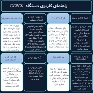 تنس عضلانی گوبوک مدل 28 حالته 3در1 101563692