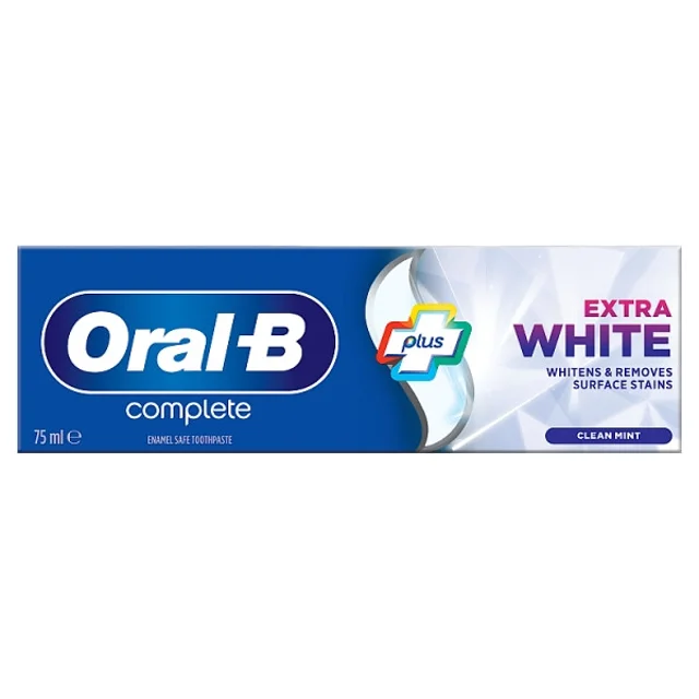 خمیر دندان اورال-بی مدل plus extra white new حجم 75 میلی لیتر 101626834