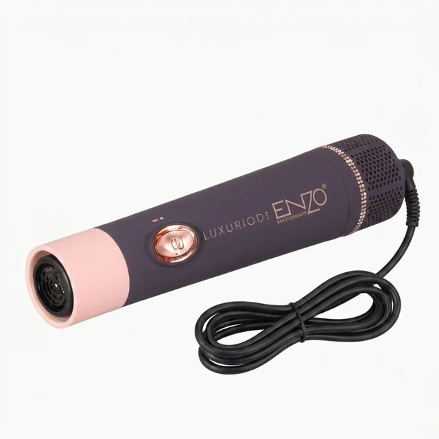 سشوار برس‌دار حالت‌دهنده انزو پروفیشینال مدل EN-4133promax با موتور DC پرقدرت 1500 وات، تن 102748286