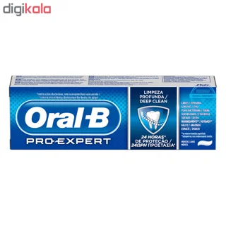 خمیر دندان اورال-بی سری Pro-Expert مدل Deep Clean حجم 75 میلی لیتر 101626823