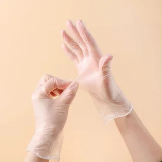 دستکش وینیل غیر پودری حریر مدل نئومکس سایز متوسط (M) بسته ۱۰۰ عددی 101534671
