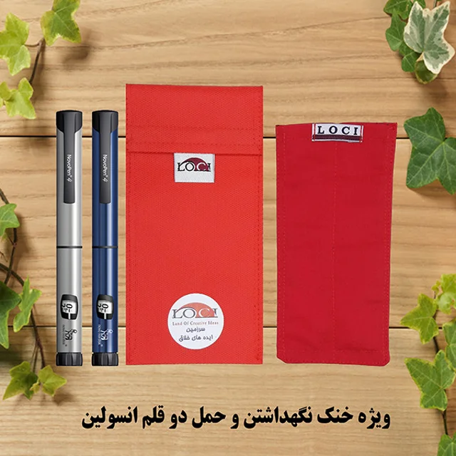 کیف خنک نگهدارنده انسولین لوک آی مدل 2 قلم 101563233