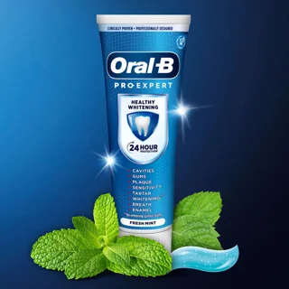خمیر دندان اورال-بی مدل PRO-EXPERT HEALTHY WHITENING  حجم 75 میلی لیتر 101626992